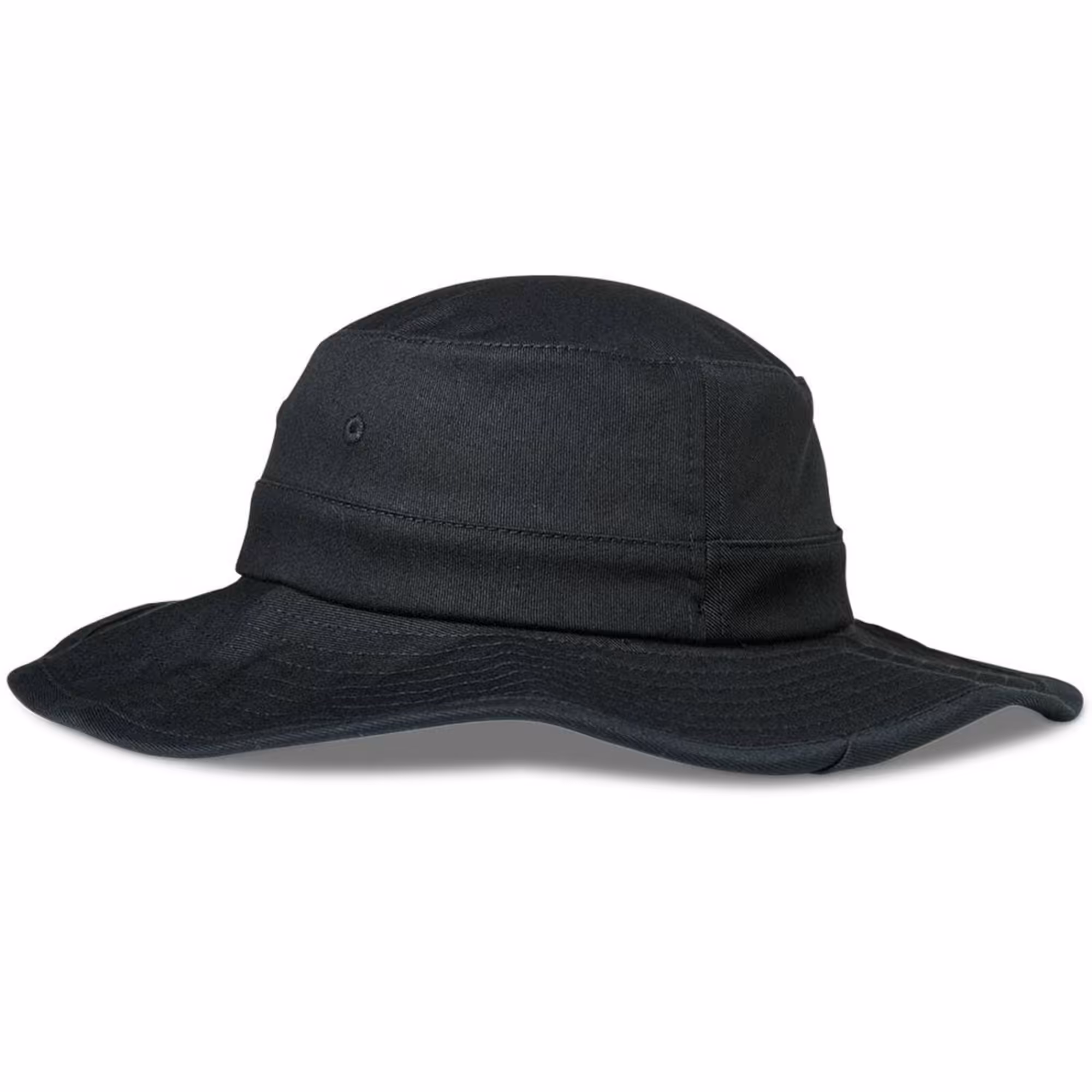 Sombrero Fox Traverse negro, vista lateral