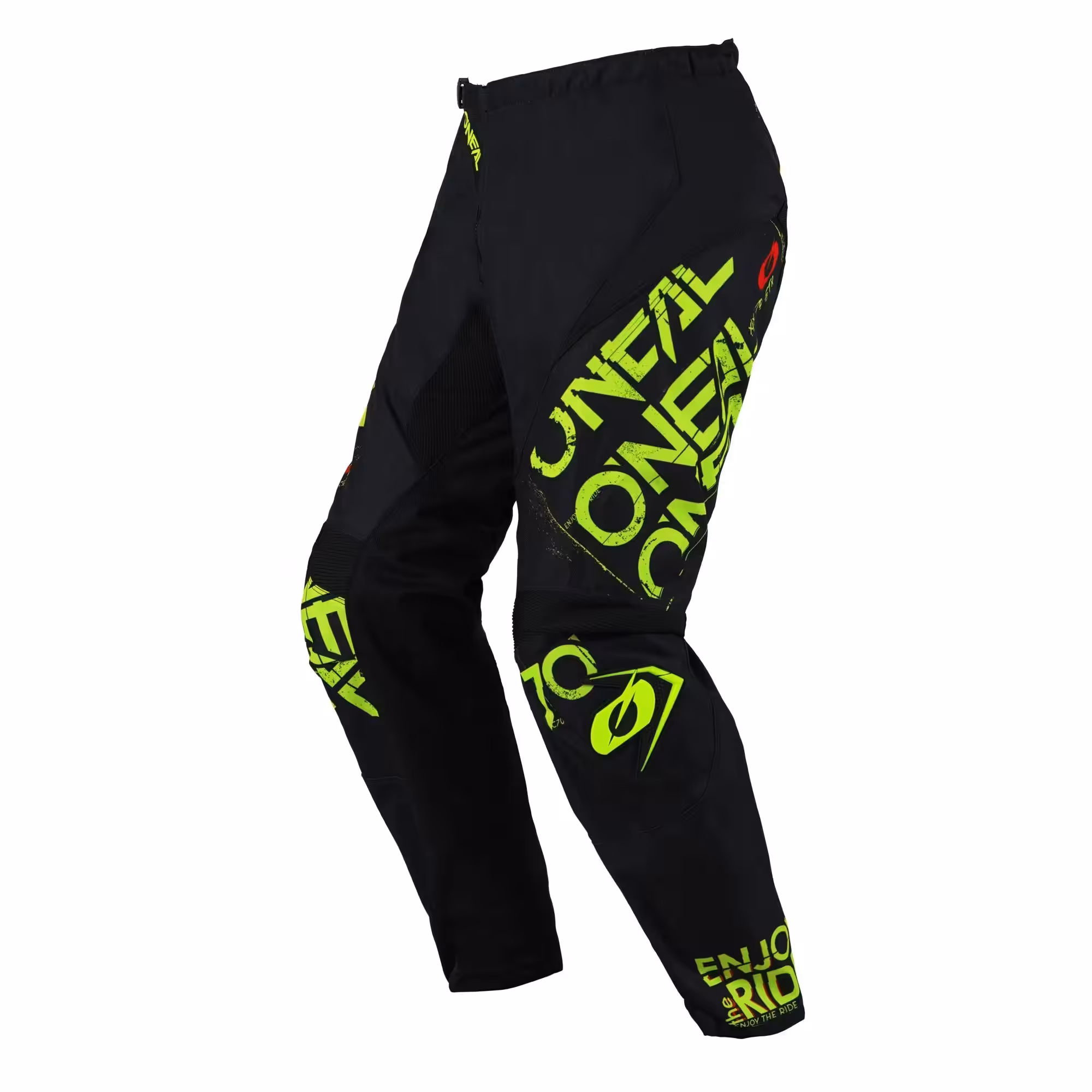 Pantalón de traje O'Neal Element Static negro y amarillo
