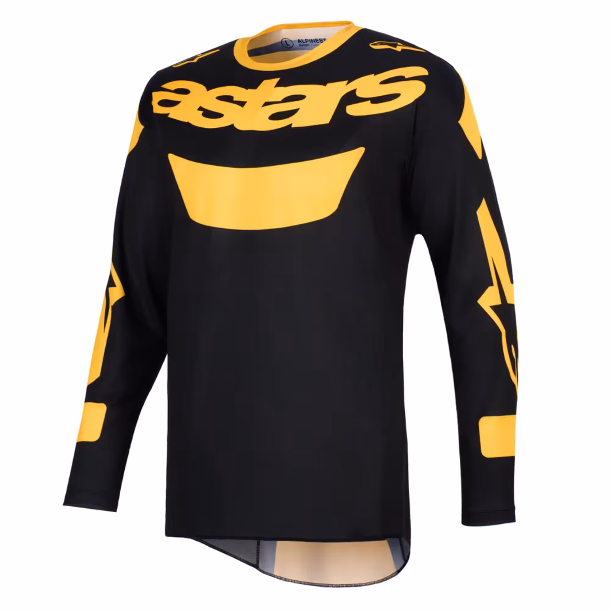 Jersey Alpinestars Racer Riway negro y amarillo