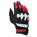 Guantes Alpinestars Halo - M, blanco/negro | Motique Guatemala
