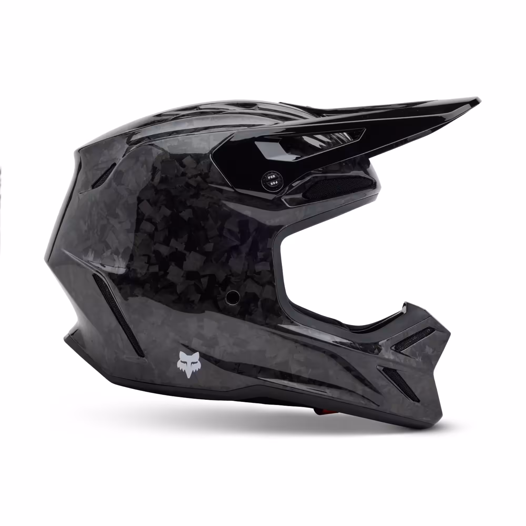 Casco Fox V3 RS Carbon Solid | Motique Guatemala