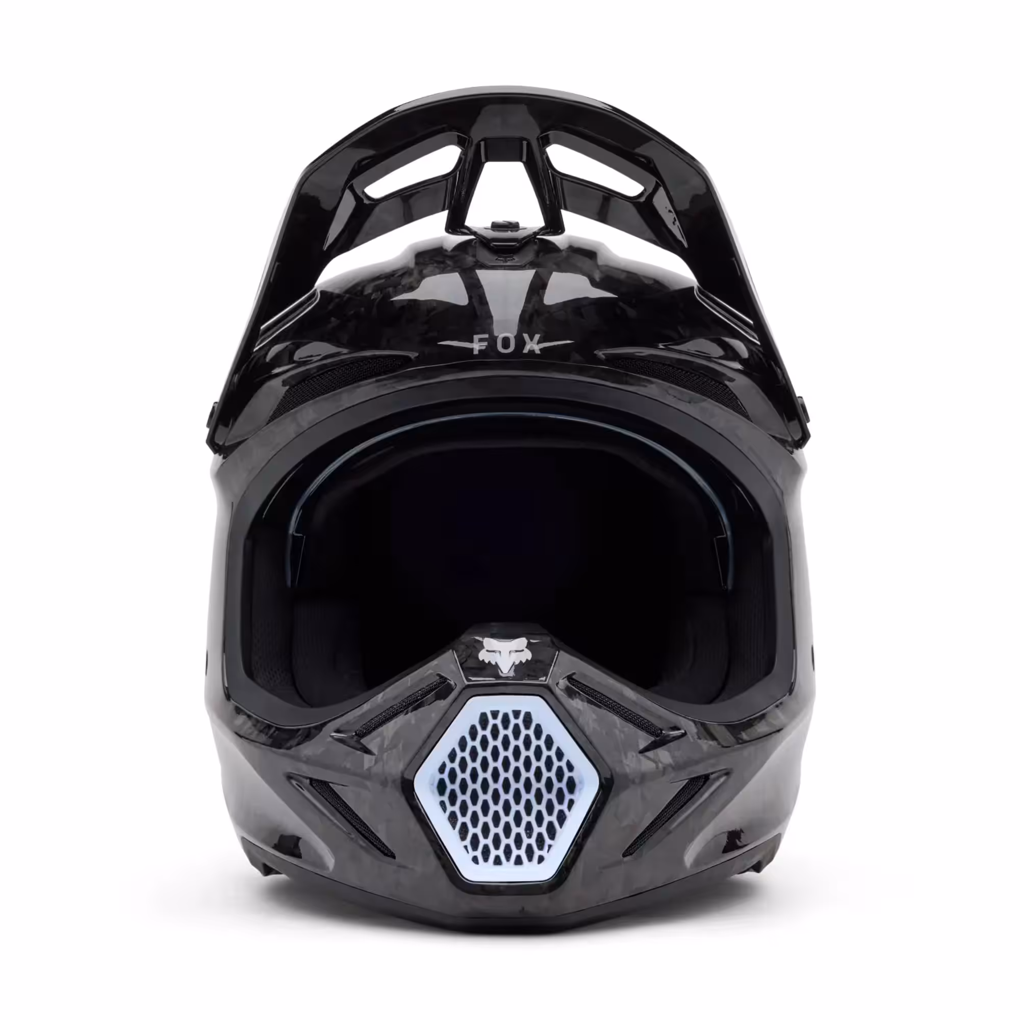 Casco Fox V3 RS Carbon Solid | Motique Guatemala