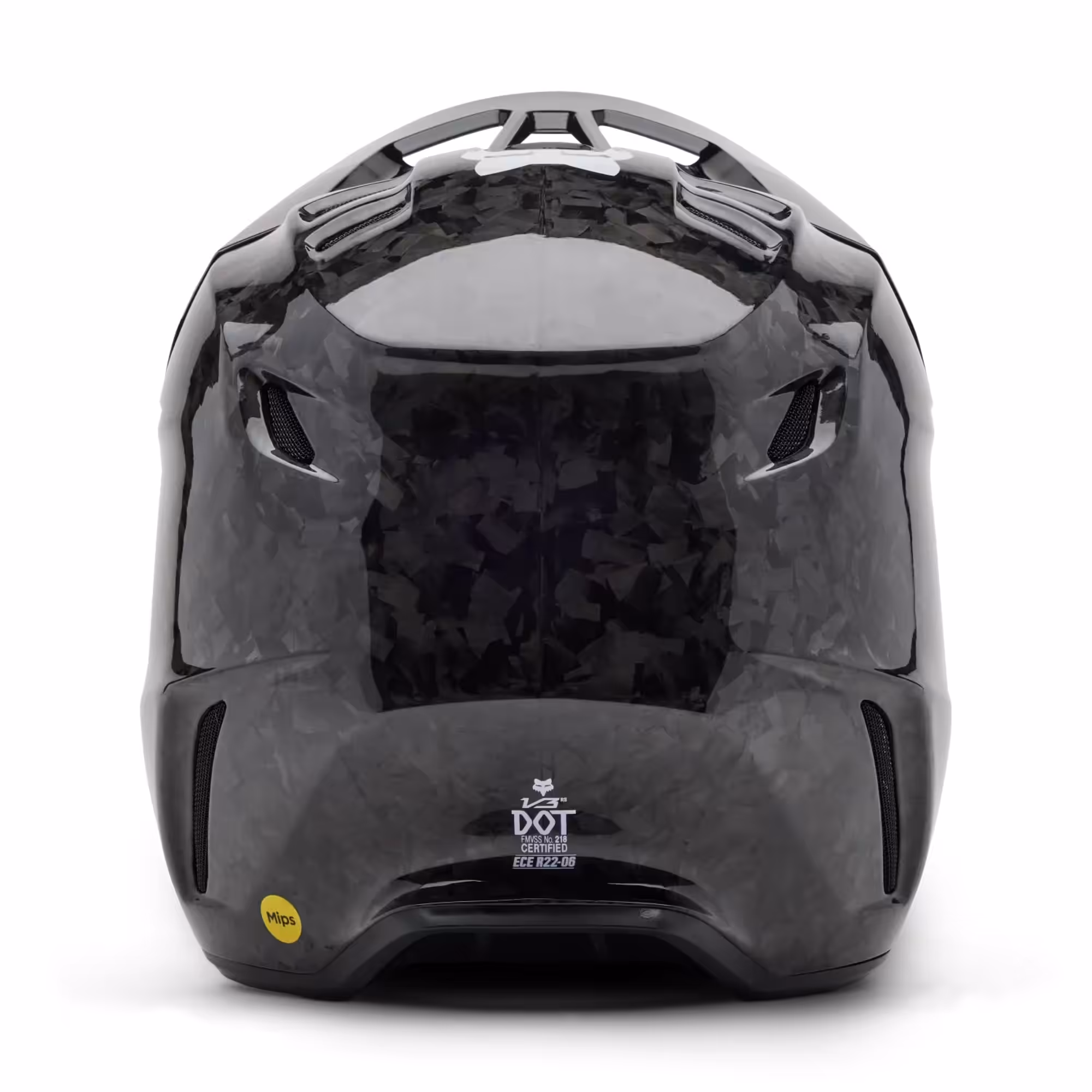 Casco Fox V3 RS Carbon Solid | Motique Guatemala